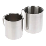 Travel Tumbler Jug Children's Milk Tea Cups Office Water Mug Double Wall 304 Stainless Steel Coffee Mug Without Lid Portable Cup