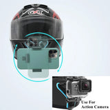 Motorcycle Helmet Phone Stand Mount Holder For GoPro Hero 12 10 9 8 7 Action Sports Camera Holder Motorcycle Camera Mobile Phone