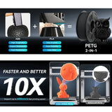 TECBEARS pla 3D filament Printer PLA 2KG 1.75mm ±0.02mm Environmentally friendly, smooth and bubble-freefilament FDM DIY Gift