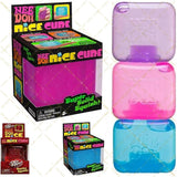 Nice Cube Squishy Toy Sensory Stress Reliever Soild Birthday Gift Party Favors for Anxiety Decompressed Adults Kids Party Decor