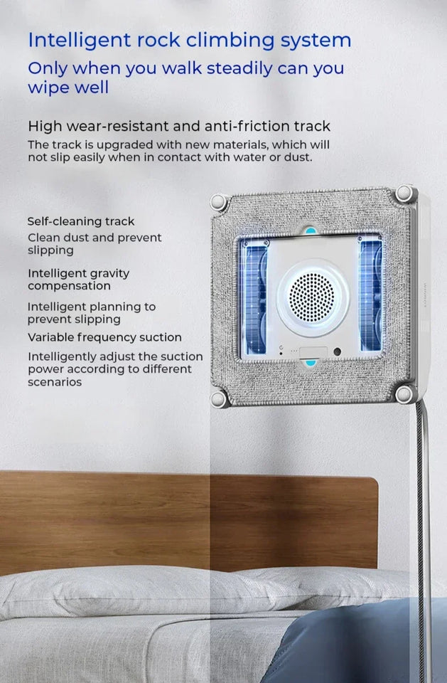 New Original ECOVACS Window Cleaning Machine WINBOT AIR MINI Window Cleaning Robot 8000Pa Glass Vacuum Cleaner