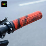 NPY Bicycle Handles Mtb Rubber Lock-on Grip Shockproof Non-slip Mountain/Road Bike Handle Cover Folding Balance Bike Accessories
