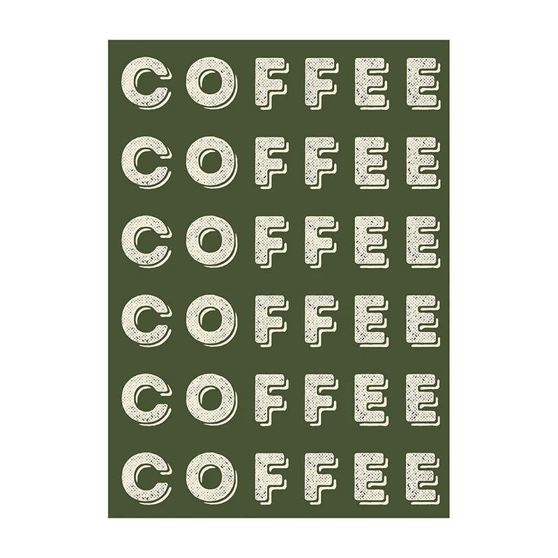 Coffee Diver Poster Coffee Canvas Painting Trendy Kitchen Gallery Print Wall Art Picture for Home Decoration Coffee Lover Gift