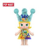 POP MART Mega Royal Molly 400% Childishness Limited Edition Series Blind Box Original Toys Guess Bag Mystery Box Ornaments Dolls