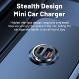100W USB Car Charger Quick Charge Type C Car Phone Adapter For iPhone Samsung Xiaomi Huawei USB C Fast Charging Charger In Car