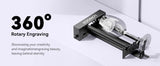 Rotary Roller Upgrade Kits For Laser Engraver Cutting Machine  Engraving Cutting Cylindrical object