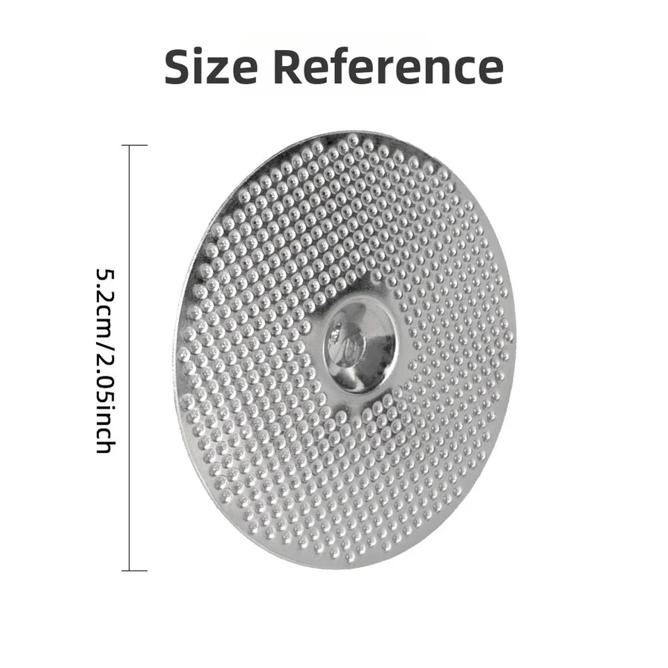 Coffee Shower Screen 52mm Stainless Steel Filter Mesh for Espresso Machines 564 Holes 20mm Spacing Rust Resistant
