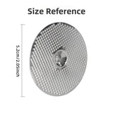 Coffee Shower Screen 52mm Stainless Steel Filter Mesh for Espresso Machines 564 Holes 20mm Spacing Rust Resistant