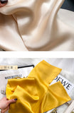 Fashion Design 100% Real Silk Skinny Scarves Handle Bag Ribbons Foulard Tie Hair Band Neckerchief Print Headbands For Women