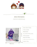 Childrens Anti Slip Backpack 1-3Years Old Space Rocket Towing Rope Kindergarten Backpack Childrens Early Education Bag New Model