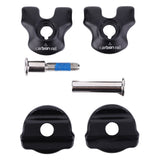 Bike Seatpost Clamp Carbon Rail Cushion Seatpost Clips Bicycle Seatpost Clamp for Oval/Round Clips