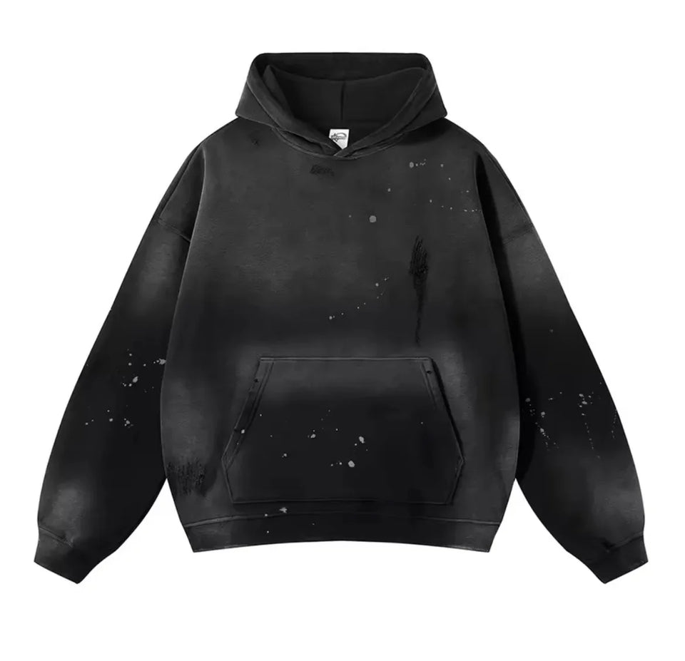 2026 Autumn Winter Men's New Pullover Hoodie Y2K Printed Retro Jacket Uniform Casual Fashion Loose Sweatshirt for Men and Women