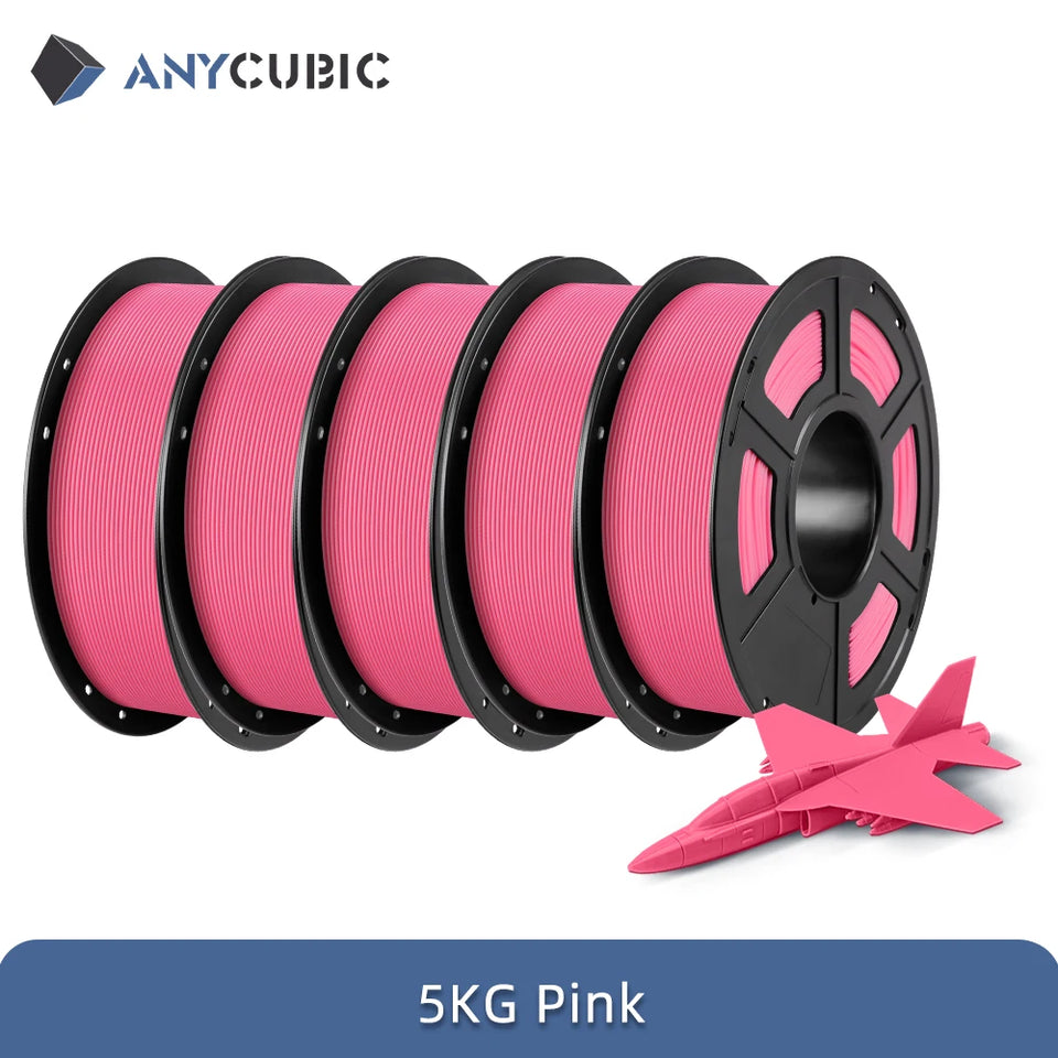 ANYCUBIC PLA 3D Filament For FDM 3D Printer 1.75mm Eco-friendly 3D Printing Material Failment For Kobra S1C 5KG EU US Warehouse