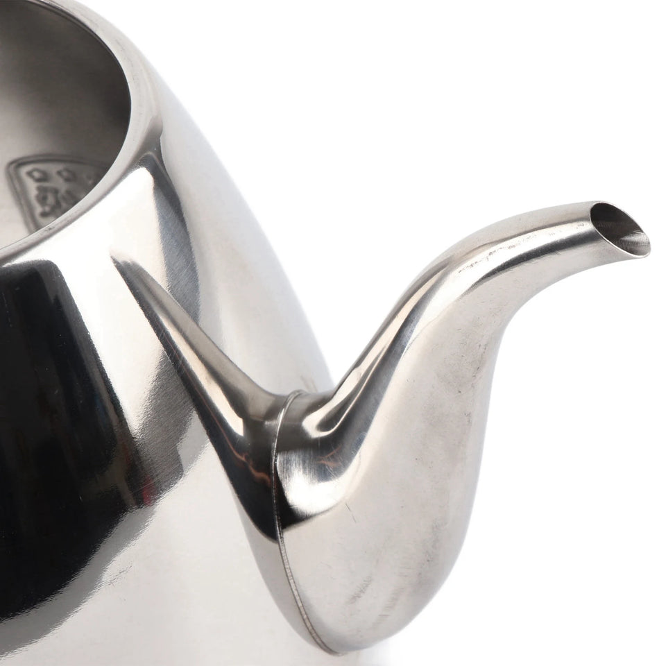 1.2l /1.5L Stainless Steel Stove Top Teapot Tea Coffee Pot Kettle Heat Proof Handle Stainless Steel Coffee Pot Stovetop Teapot