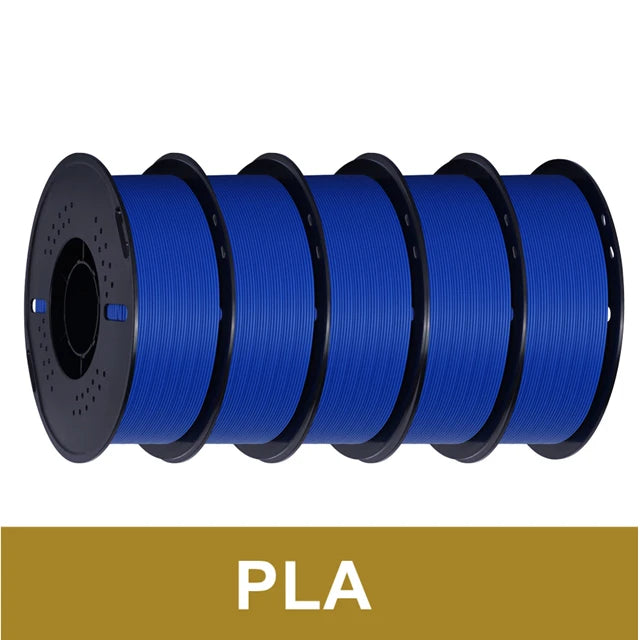 KINGROON 5KG(11LBS) PLA PETG HS-PLA HS-PETG Filament 1.75mm High Speed 3D Printer Material Matte PLA 1kg*5 Roll Mix Color New