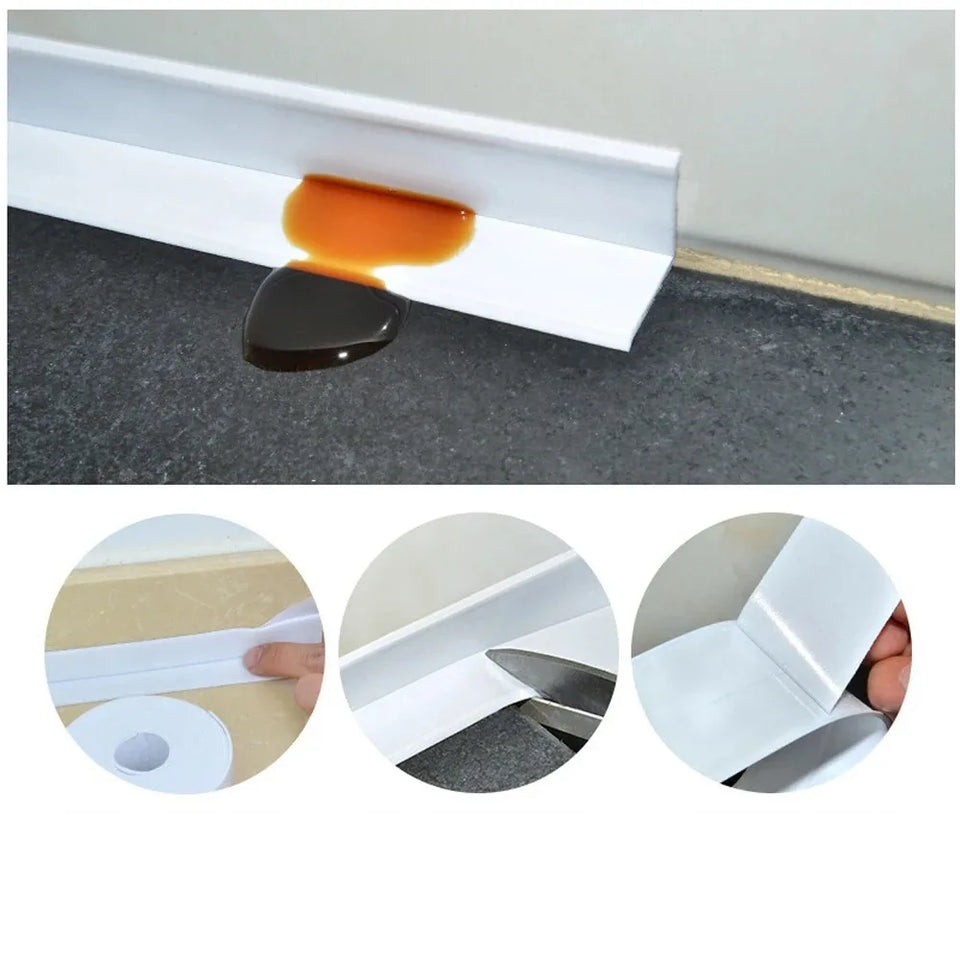 Shower bathtub sealant tape, suitable for bathrooms and kitchens, for sealing and filling gaps