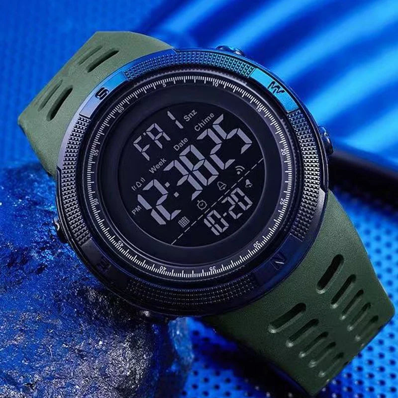 Men's Digital Watches Multifunction Military Men Sports Wristwatch Sweatproof Luminous  Man Student Electronic Watch