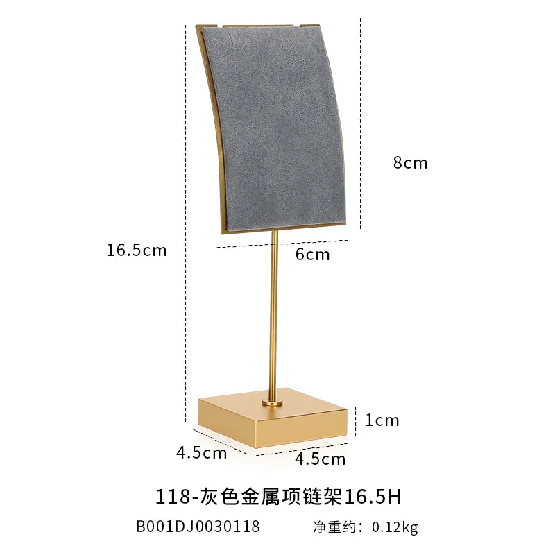Cool Jewelry Shop Window Show Props Necklace Display Shelf Pendant Show Stand Women Jewelry Organizer