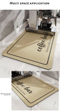 Hot Coffee Machine Rug No Cleaning Antifouling Technology Leather Water Control Cushion Coffee Cup Water Absorbing Pad