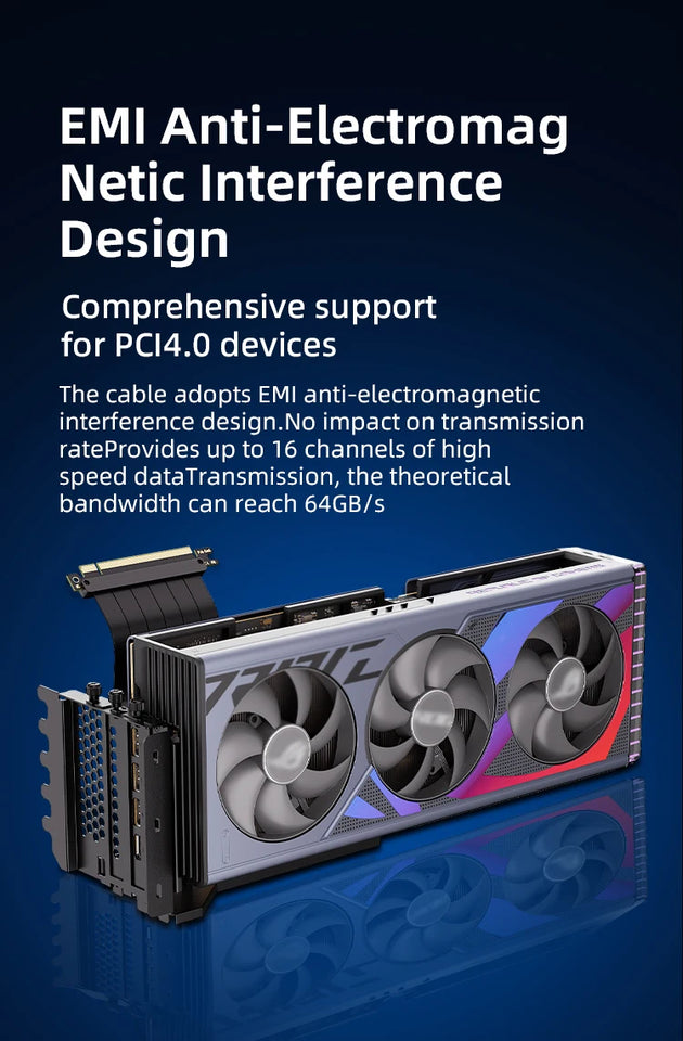 PCIE3.0 Vertical Support Bracket For Computer Chassis Vertical GPU Holder Fast