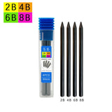 5.6mm Metal Automatic Pencil Lead Hand-drawn Writing Active Pencil Mechanical Drawing Pencil Refill 5.6 Colorful Pencil Leads