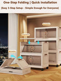 Multilayer Storage Closet Organizer for Multi-scene Use Home Organization Solution for Closets Pantry Or Garage