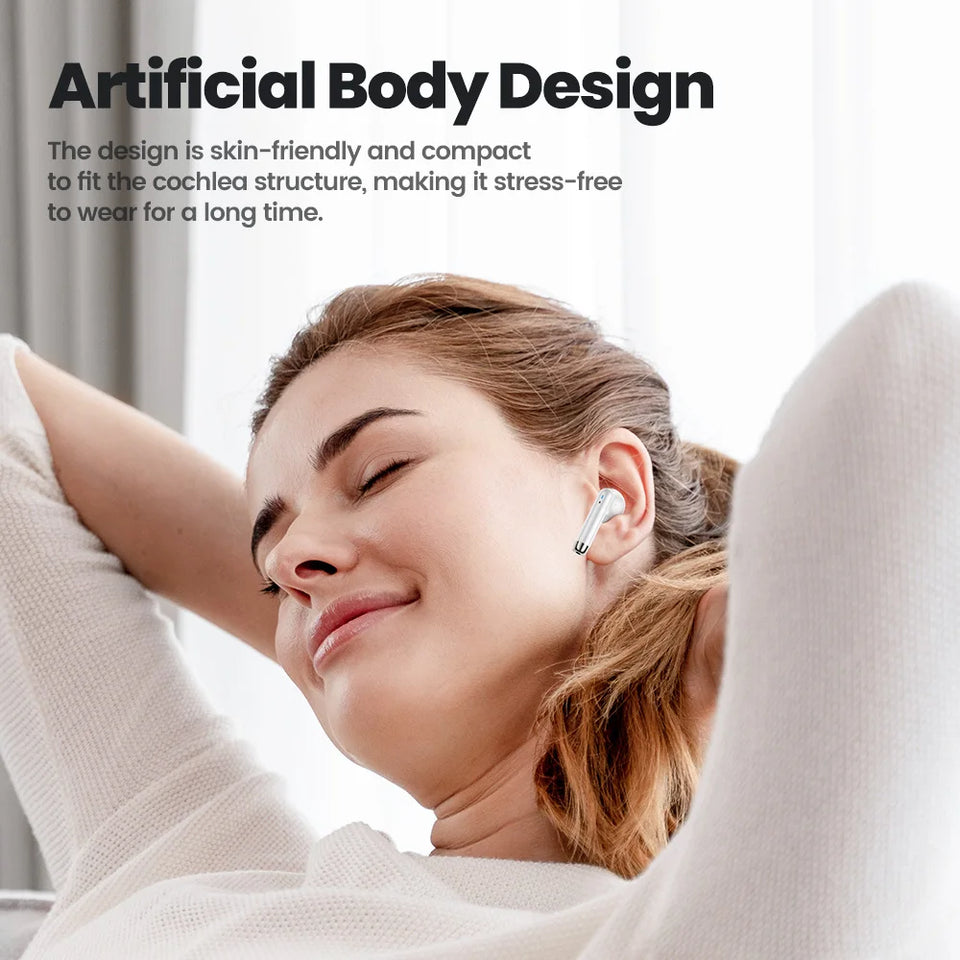Toocki TWS Wireless Bluetooth Earphones 5.3 IPX4 Waterproof Headset 12M Transmission Distance Long Standby Earbuds Headphones
