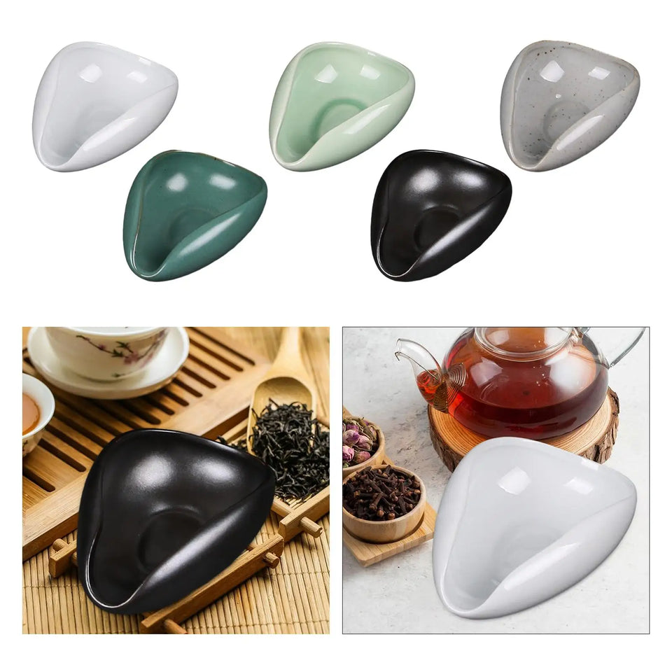 Coffee Bean Dosing Cup Modern Ceramic Single Dosing Tray Ware Espresso Bean Scoop Shovel Coffee Accessories ﻿for Home Cafe