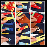 Busy Board Montessori Toys for Toddlers Sensory Toy Preschool Learning Educational Travel Activities For Boys Fine Motor Skills
