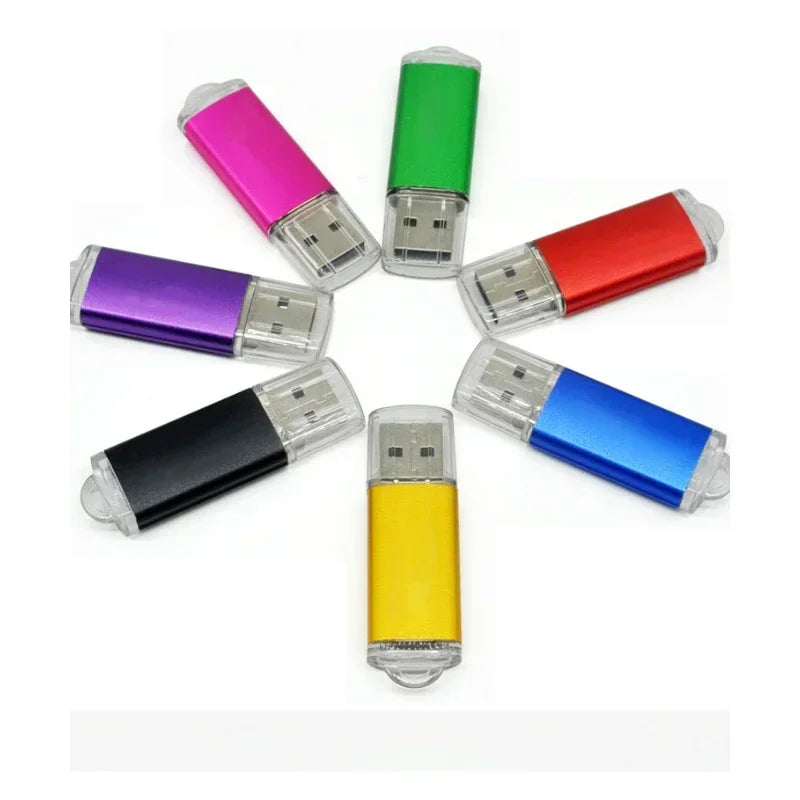 Wholesale High Speed Custom Metal Mini Pendrive 128MB 256MB 1GB 2GB 4GB 8GB 16GB USB Stick 2.0 flash drive 32GB For Photographer