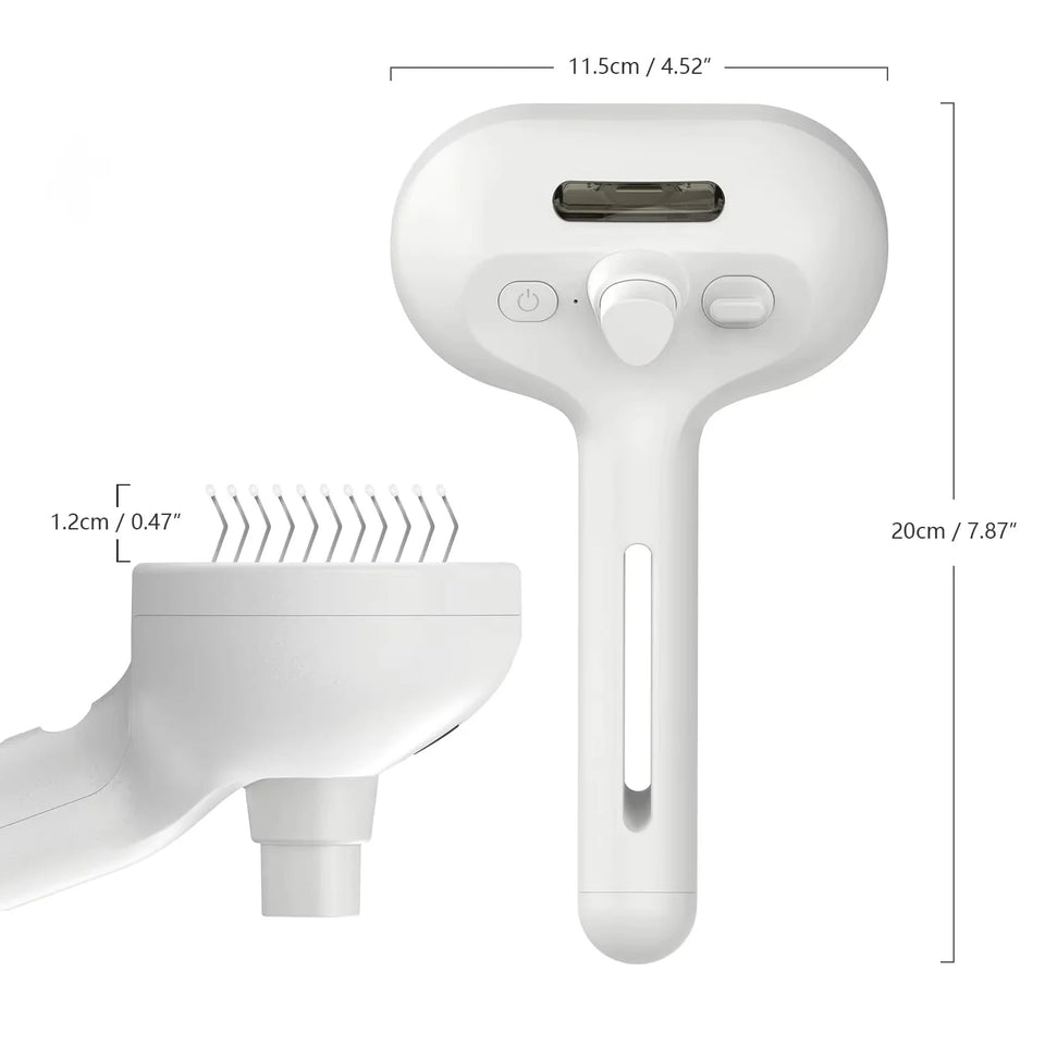 Pet Spray Hair Comb Pet Hair Remover Cleaning Brush Cats Grooming Dog Accessories Tools Dematting Water Mist Humidifier Comb