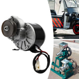 250W Brushed DC Gear Reduction Motor MY1016Z 12V/24V/36V 2750RPM 1N.m for Electric Bicycle E-Bike Scooter DIY Engine