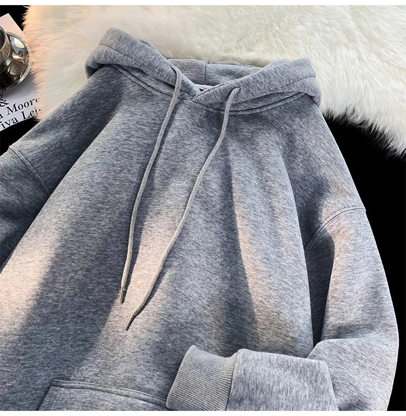6 Color Autumn Hoodies Men Fashion Casual Hooded Sweatshirt Men Streetwear Hip Hop Loose Pullover Hoodie Mens Hoody M-3XL