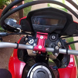 360 Rotate Metal Motorcycle Bicycle Phone Holder Aluminum Alloy Anti-slip Bracket Support GPS Clip Bike Phone Stand for iPhone