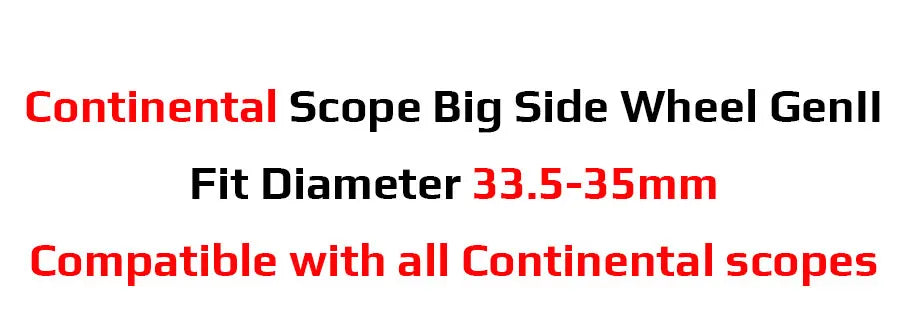 Vector Optics Scope Universal Big Side Wheel Scopes Parallax Adjust Side Wheels 3 Types Aluminum Alloy Sidewheel to Choose From