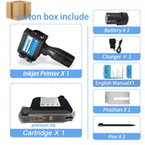 S1730  28 language date number logo expiry date label plastic carton hand jet handheld thermal inkjet printer