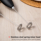 Hand Appliances Home Automatic Electric Milk Frother Mini Portable Blender Foam Coffee Machine Blenders for Kitchen Tool