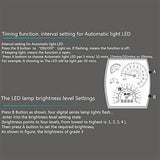 Barrel shaped Men's watch Fashion Sport LED Dashboard Pattern Dial Digital Wrist Watch Gift Digital LED Sports Watch Gifts Mens