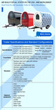 2025 Netherlands Standard Commercial Food Trailer Cart School Food Truck Van With Stocks For Shipping