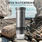 B89B-Ideal For Home& Travel, Portable Espresso Coffee Machine 3-In-1, Wireless& Electric, Compatible With Capsules& Powder