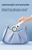 2025 New Cooling Handheld Fan with Ice Pack and Silent Operation100 Portable High-Speed Fan USB Mini Fan
