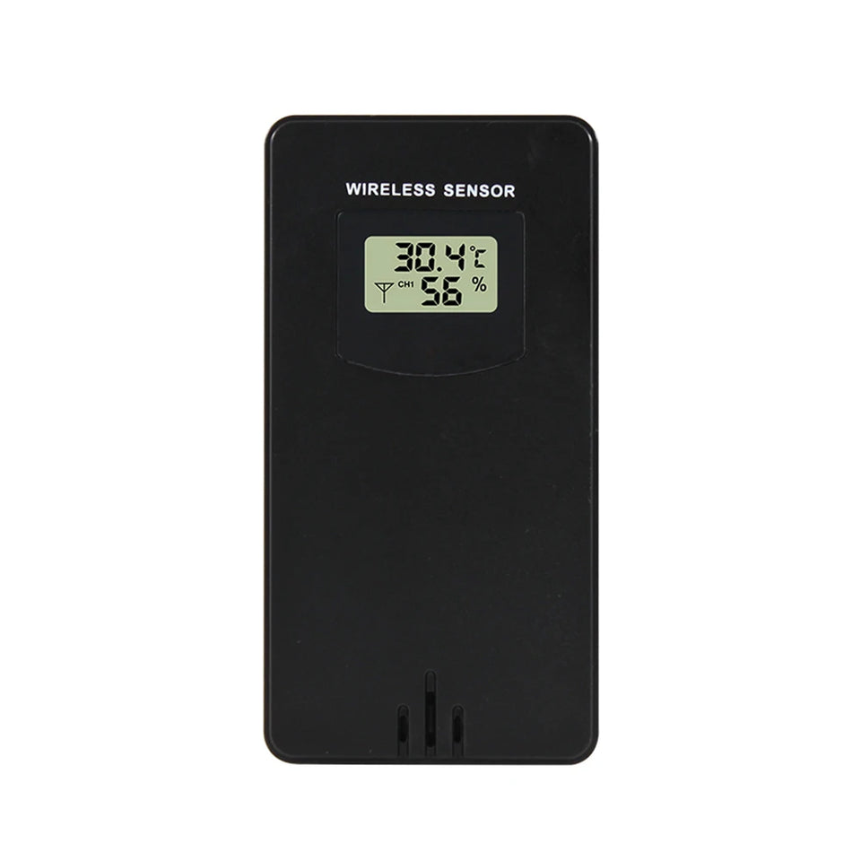 Temperature Humidity Wireless Sensor Hygrometer Electronic Digital Thermometer In/Outdoor Used with Weather Station For Home Use