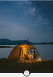 Naturehike Dune 7.6 Camping Tent 2 People 4 Season Tent Ultralight PU2000mm Outdoor Travel iking Tent With Chimney Screen Window