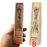 New Wooden Toys Pick Up Sticks Puzzle Game Multiplayer Board Stick Kids Educational Interactive Development Toy for Children