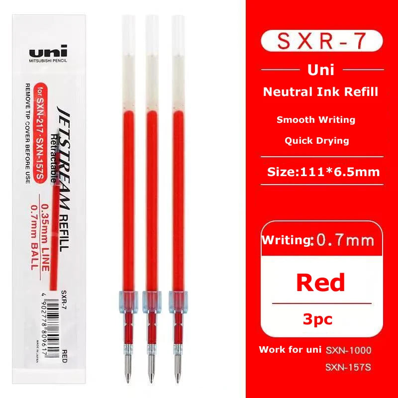 Uni-ball ZENTO Click Gel Pen,0.38/0.5/0.7mm Various Colors Water-based pen With Ergonomic Grip Smooth Writing for School&Office