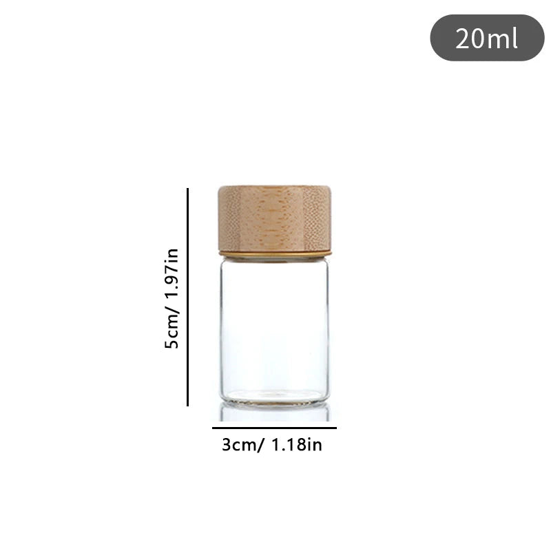 Coffeware Coffee Beans Storage Container Display Rack Tea Tube Bottle Glass With Breathable Lid Espresso Accessory Tool Barista