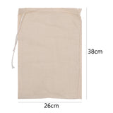 Cotton Strainer Bag Soy Milk Wine Filter Bags Nut Yogurt Clothbags Tea Coffee Juice Filter Net Reusable Kitchen Strainers Mesh