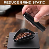 Leeseph Coffee Bean Dosing Cup and Spoon Set, Ceramic Dosing Vessel Measuring Tray Kit for Coffee or Tea,  Espresso Accessories