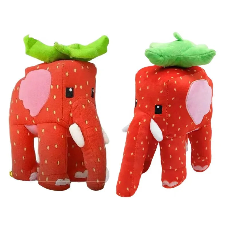 Steel a Brainrot Game Plush Toy Game Peripheral Toys Strawberry Elephant House 9 Doll Cute Soft Plush Toy Children's Gift