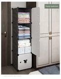 Clothes Folding Cabinets Locker Dustproof Foldable Simplicity Children Wardrobe Bedroom Furniture Organizador De Zapatos